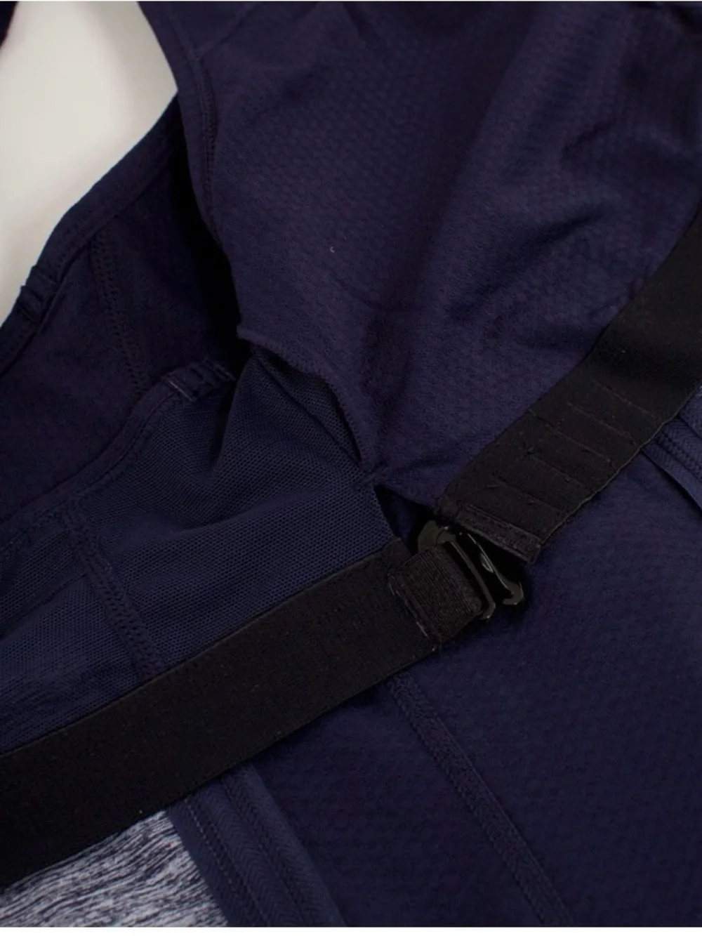 Lululemon Get Fit Tank Heathered Deep Indigo